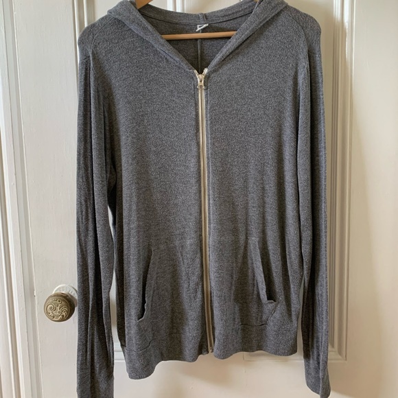 Gray Zip up Jacket - Picture 1 of 5